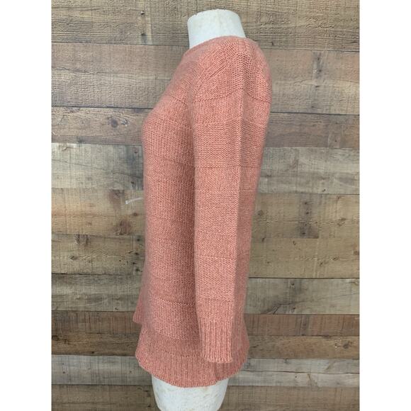 Vintage 1970’s Tunic Bell Sleeve Soft Knit Boat Neck Sweater Sz M Hippie Boho - Picture 4 of 7